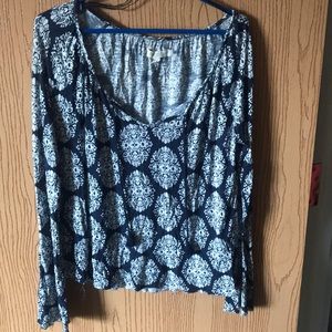 Bohemian Aeropostale Long-Sleeve w/ flare sleeves